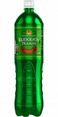 Rudolfuv Pramen 1,5 л вода слабогазована, 6 шт. - 61 - Molodo