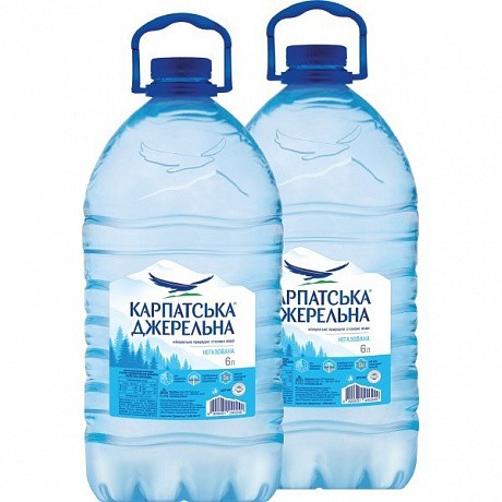 Karpatska Dzherelna life 6 л вода негазированная, 2 шт - 59 - Molodo