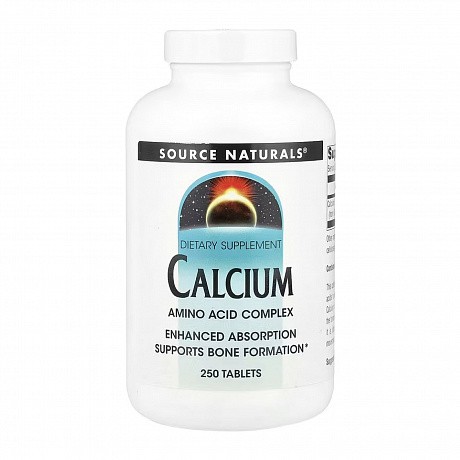 Calcium 200mg - 250 tabs (Source Naturals Кальцій 200 мг, 250 таблеток) - 64 - Molodo