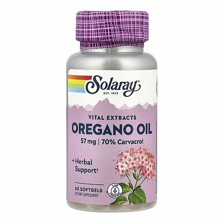 Oregano Oil 70% Carvacrol - 60 softgels (Олія орегано) - 63 - Molodo