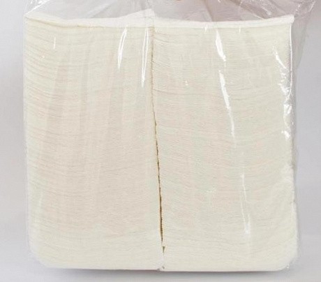 Салфетки бумажные 21*21 см 300 листов белые - 58 - Molodo