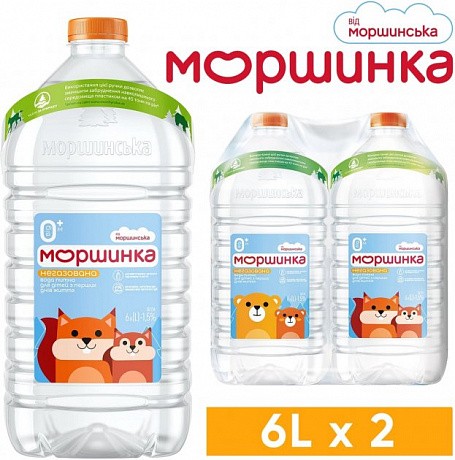 МОРШИНКА 6,0л. вода негазированная, 2 шт - 61 - Molodo
