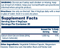 Calcium Citrate 1000mg - 120 vcaps (Кальция Цитрат) - 61 - Molodo