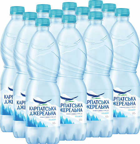 Карпатськая Джерельна 0,5 л вода негазированная, 12 шт. - 59 - Molodo