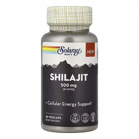 Shilajit 500mg - 60 veg caps (Шилажит) - 64 - Molodo