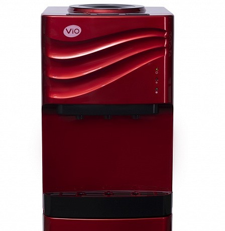 Кулер для води VIO X903-FEC  червоний, электронное охлаждение, со шкафчиком - 70 - Molodo