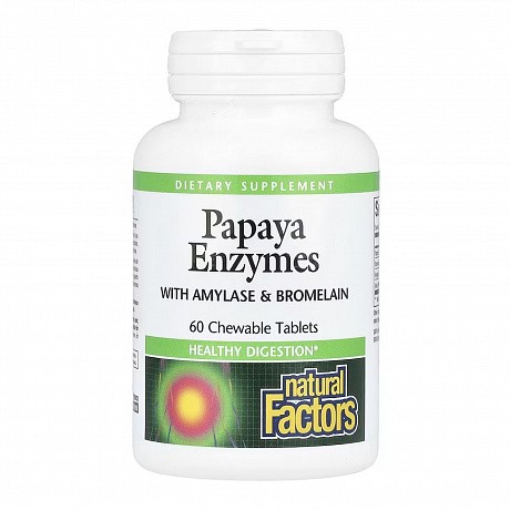 Papaya Enzymes - 60 tabs (Ферменты папаи) - 63 - Molodo