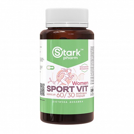 Sport Vit Women - 60 caps (Stark Pharm мультивитамины и минералы для женщин) - 66 - Molodo