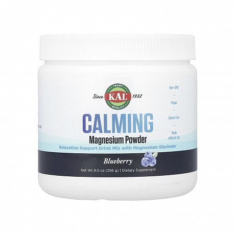 CALMING Magnesium Powder - 256g Blueberry (Магній) - 64 - Molodo