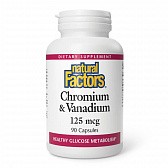 Chromium & Vanadium 125mcg - 90 caps (Хром) - 76 - Molodo