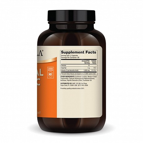 Liposomal Vitamin C - 180 caps (Ліпосомальний вітамін С) - 65 - Molodo