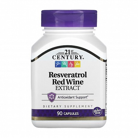 Resveratrol Red Wine Extract - 90 caps (Ресвератрол Екстракт червоного вина) - 64 - Molodo