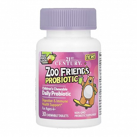 Zoo Friends Probiotic - 30 chewable tabs ( Пробіотик ) - 65 - Molodo