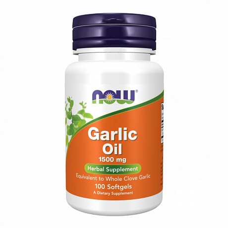 Garlic Oil 1500mg - 100 sgels (Часникова олія) - 64 - Molodo