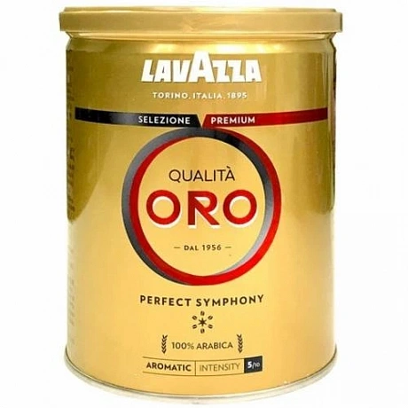 Кофе молотый Lavazza Qualita Oro металлическая банка 250 г - 60 - Molodo
