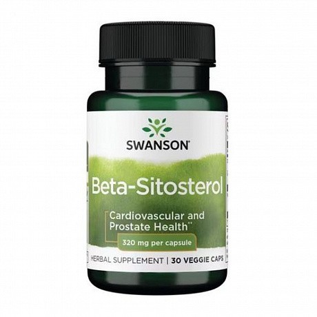 Beta-Sitosterol 320mg - 30 veg caps (Бета Сітостерол) - 64 - Molodo