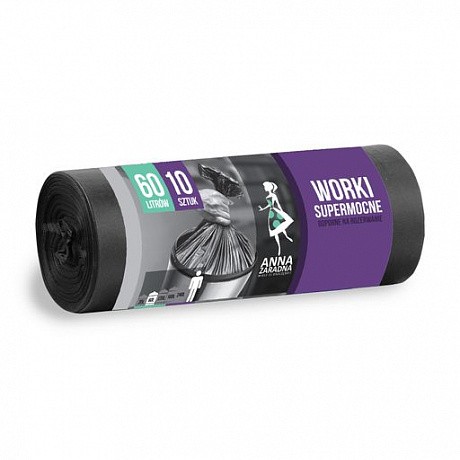 Пакеты для мусора Anna Zaradna, 60 л/10 шт - 58 - Molodo