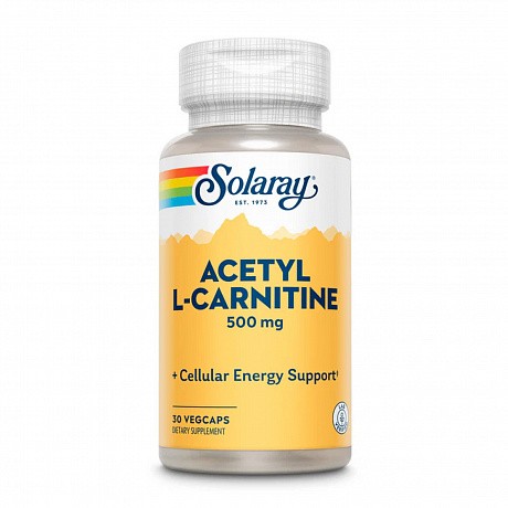 Acetyl L-Carnitine 500mg - 30 veg caps (ацетил-L-карнітин) - 64 - Molodo