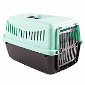 Переноска GIPSY XS smal Blue, пластикові дверцята, 39х26х25 cм (16 шт в кор) - 65 - Molodo