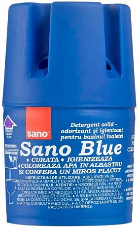 Средство к унитазу Sano Blue (синий) 150г - 61 - Molodo