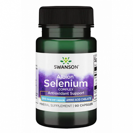 Chelated Selenium Complex 200 mcg - 90 Caps (Селен) - 64 - Molodo