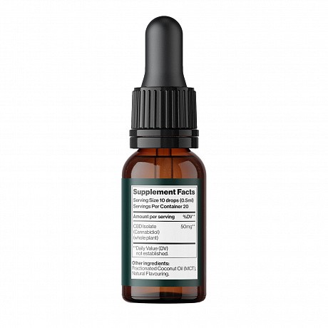 CBD Oil Isolate 1000 mg Strawberry - 10 ml (Ізолят канабідіолу зі смаком полуниці) - 77 - Molodo