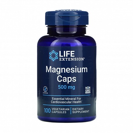 Magnesium Caps 500 mg - 100 veg caps (Магний) - 64 - Molodo