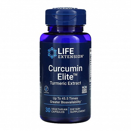Curcumin Elite™ Turmeric Extract - 30 vcaps (Куркумин) - 66 - Molodo