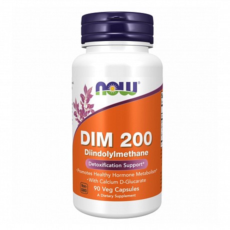 DIM 200 w/Calcium D-Glucarate - 90 veg caps (Дининдолилметан с Кальцием) - 65 - Molodo