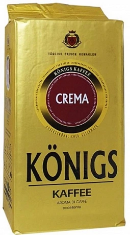 Кофе мелена Konigs Crema aroma di caffe 500г - 58 - Molodo