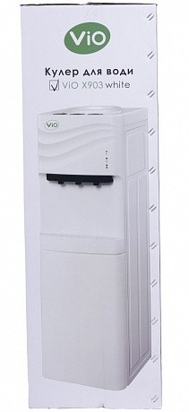 Кулер для воды ViO X903-FCF білий компрессорное охлаждение, с холодильником - 74 - Molodo