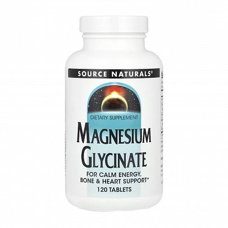 Magnesium Glycinate - 120 tabs (Магній Гліцинат) - 64 - Molodo