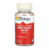 Red Yeast Rice 600mg - 90 vcaps (Червоний дріжджовий рис, Solaray) - 76 - Molodo