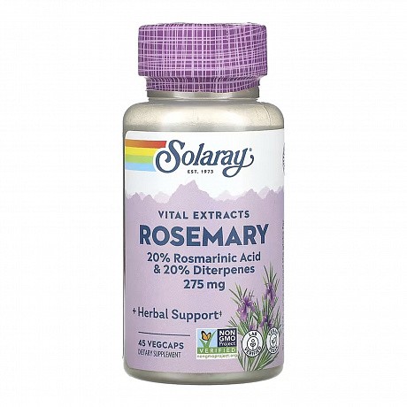 Rosemary 275mg - 45 veg caps (Розмарин, Vital Extracts) - 64 - Molodo
