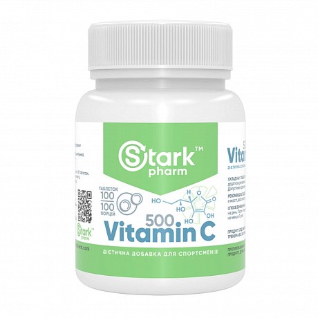 Stark Vitamin-C 500mg - 100tabs (Витамин С) - 63 - Molodo