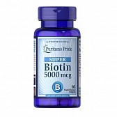 Biotin 5000 mcg - 60 caps (Біотин) - 70 - Molodo