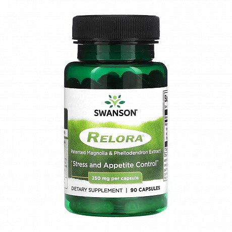 Relora 250mg - 90 caps (Екстракт магнолії та фелодендрона) - 63 - Molodo
