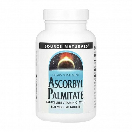 Ascorbyl Palmitate 500mg - 90 tabs (Аскорбил пальмитат) - 64 - Molodo