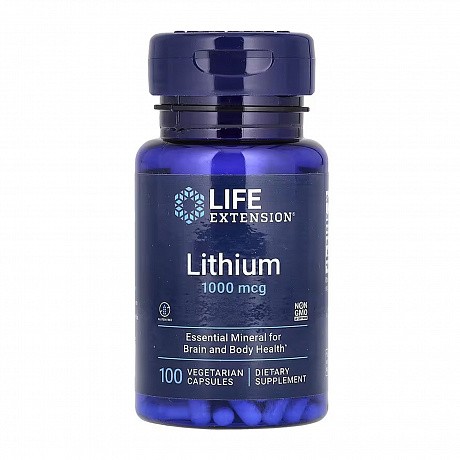 Lithium 1000 mcg - 100 caps (Литий) - 64 - Molodo