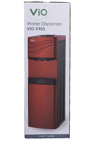 Кулер для води VIO X903-FEC  червоний, электронное охлаждение, со шкафчиком - 76 - Molodo