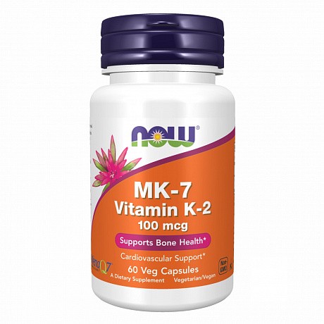 Vitamin K-2 (MK7) 100 mcg - 60 veg caps (МК-7 витамин К-2) - 65 - Molodo