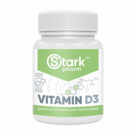 Stark Vitamin D3 2000IU - 200tabs (Витамин D3) - 64 - Molodo