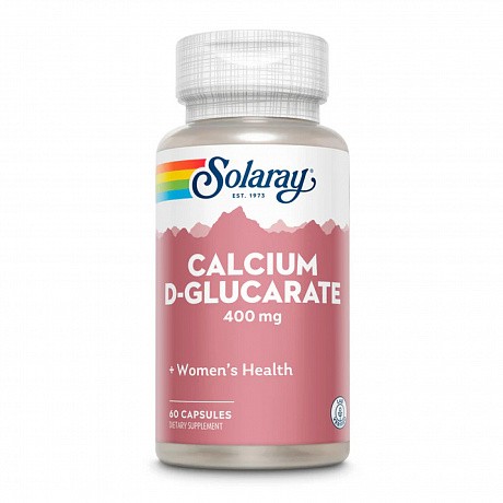 Calcium D-Glucarate 400mg - 60 caps (Кальцію D-глюкарат Solaray) - 65 - Molodo