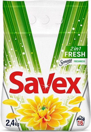 Пральний порошок Savex Fresh Standard Automat 2.4 кг - 59 - Molodo