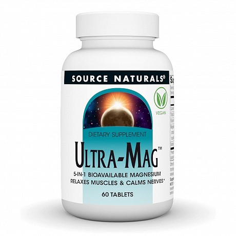 Ultra-Mag Magnesium Complex - 60 tabs (Ультра-Маг, Магний) - 64 - Molodo