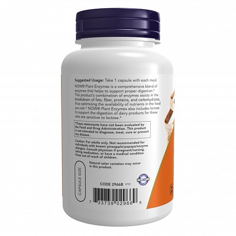 Plant Enzymes - 120 caps Plant Enzymes - 120 veg caps (Растительные ферменты) - 68 - Molodo