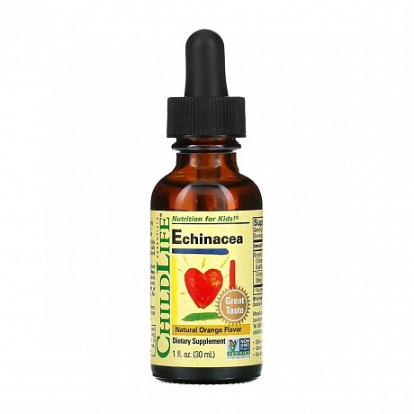 Echinacea Liquid Drops - 30ml (Ехінацея з апельсиновим смаком) - 64 - Molodo