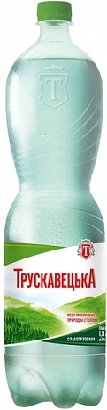Трускавецька 1,5 л вода слабогазована, 6 шт - 64 - Molodo