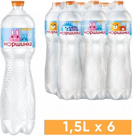 МОРШИНКА 1,5л. вода негазированная, 6 шт - 62 - Molodo