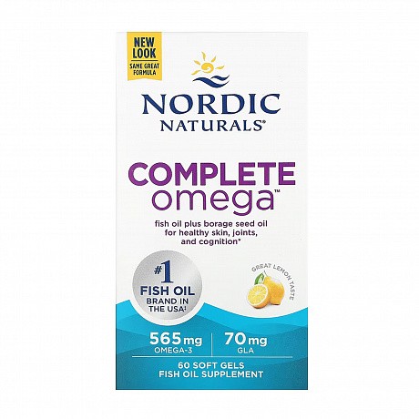 Complete Omega - 60 softgels (омега-3-6-9 кислоты ЭПК и ДГК) - 67 - Molodo